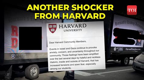 Names and faces of Harvard students linked to an anti-Israel statement were plastered on mobile billboards and online sites